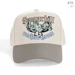 SUGARHILL "HEROES" TWILL HAT (CEMENT/IVORY) SH25-SPR1-60 HAT