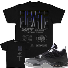 MILLION DOLLA Elevate Your Mindset - Black T-Shirts
