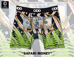 ODD Boxer Safari Money - Mens Boxer Briefs (XU40289MBB)