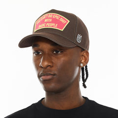 LOGO MESH BACK TRUCKER HAT "CANT DO EPIC SHIT"