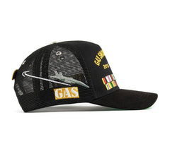 Gorra negra de camionero GASNYC HOOAH