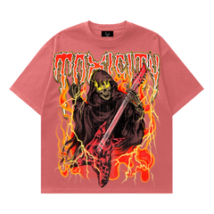 TOXICITY Reaper T-Shirt TOX-007-100-REAPER Brique Vintage