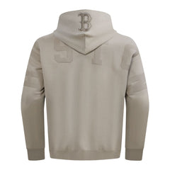 PRO BOSTON RED SOX MEN'S PULL OVER HOODIE WINGSPAN LBR5314743 TAU CREAM