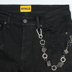 GFTD SHINE BLACK JEANS