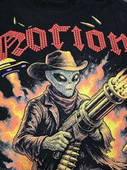 MOTION STUDIOS Alien tee BLACK