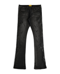 GFTD DARK TIMES BLK WASH DENIM