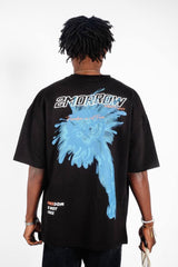 RICH GANG NEPTUNT HIGH QUALITY STYLE: OVERSIZED PRINTED TEE