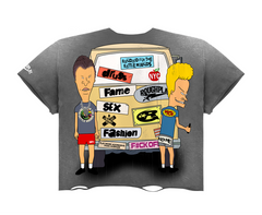 ROUGH PLAY T-SHIRT (BEAVIS & BUTTHEAD VAN SHIRT)