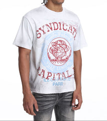 THE SYNDICATE t-shirts "Capital P" White/OS (SYN_TEE 1)