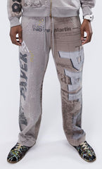 PAPER MONEY SET PAPER ZIP HOODIE /PAPER SWEAT PANTS