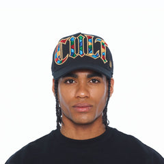 CULT OF INDIVIDUALITY HAT MESH BACK TRUCKER CURVED VISOR