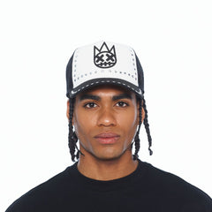 CULT OF INDIVIDUALITY HAT MESH BACK TRUCKER CURVED VISOR " DIVINE SOUNDS"