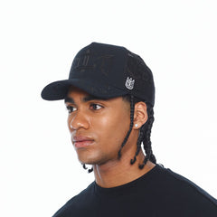 CULT OF INDIVIDUALITY HAT MESH BACK TRUCKER CURVED VISOR " ROPE LOGO"