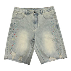 CONCEPT LA short "Elliot" Vtg Blue Wash (CSHORTS_7)