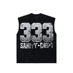 SANITY-Chainfall Sleeveless T-SHIRT (sy-027)
