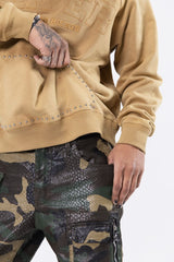 PAPER MONEY CARGO PANTS CAMO (PM1100)