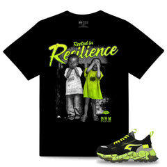 RISQ TAKERS t-shirt RTDe - BHM26 - Rooted in Resilience - BLACK 2