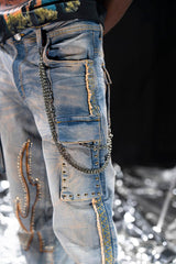 ELITE PREMIUM DENIM Vintage Stars Mens Cargo 19477