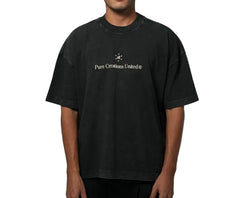 PURE Still Hungry Washed Gray T-Shirt (PUR22115-1)