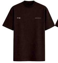 PURE Brown Regular T-Shirt (PUR22617-32)