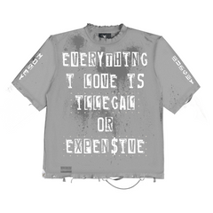 EVERYTHING I LOVE" HAND SHREDDED LUXURY