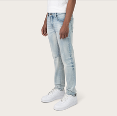 SMOKE RISE ESSENTIAL DRY EFFECT WASHED JEANS (JP26S102)
