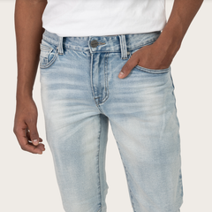 SMOKE RISE ESSENTIAL DRY EFFECT WASHED JEANS (JP26S102)
