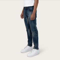 SMOKE RISE ESSENTIAL DRY EFFECT WASHED JEANS (JP26S102)