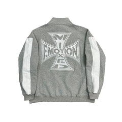 MIXED EMOTION "Grey" Quarter Hoodie