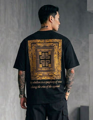RICH GANG T-SHIRT my rebellion (#OVZ TEE, (BP824))