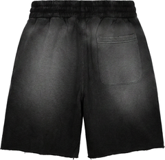 GLAZA GOD Heavyweight French Terry Shorts – BLACK Wash
