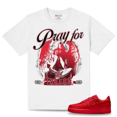 RISQ TAKERS t-shirt RTDe - Pray for the Takers V3 - WHITE