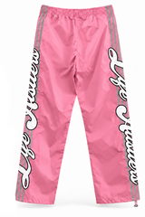 LIFE HUSTLERS TRACK sweat pants pink