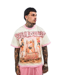 LIFE HUSTLERS t-shirt LH 'HUSTLER CITY Pink