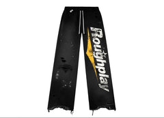 ROUGHPLAY (BLACK/ YELLOW SWEATSUIT)