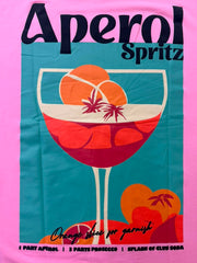 RICH GANG T-SHIRT aperol cabana (#OVZ TEE,(PL229)) PINK