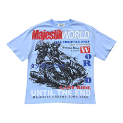 MAJESTIK SOLID BASE DTG PRINTED TEE