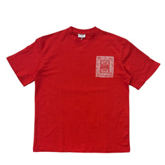 RICH GANG T-SHIRT my rebellion (#OVZ TEE, (BP824)) red