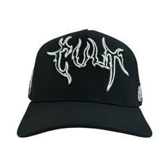 CULT OF INDIVIDUALITY mesh back TRUCKER HAT "RAVEN" (626AC-CH83A)