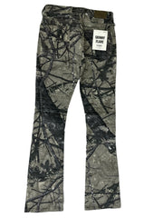 KDNK QUILTED CAMO PANTS KNB3403-H. CAMO.CHAR