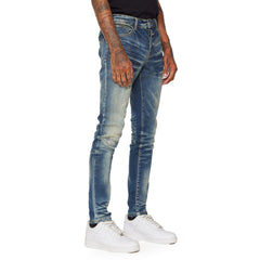 VALABASA ANGEL” BLU SPORCO SKINNY JEAN VLBS2256