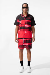 LEGACY EDITION Wanderlust S/S Party Shirt AND Shorts SET 2060,2060S Midnight