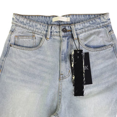 KDNK everday baggy .BLUE BASIC JEANS SB101-LT