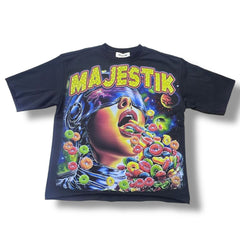 MAJESTIK MEN'S T-SHIRT SWEET DREAMS GRAPHIC TEE