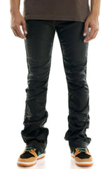 Pantalones KDNK con pliegues encerados KNB3290 negro