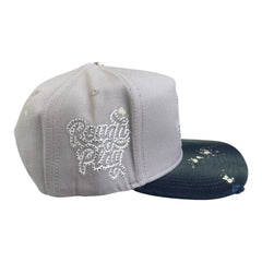 ROUGHPLAY HAT VINTAGE SNAPBACK (GRY/NVY)