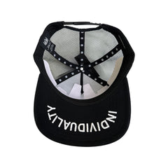 CULT OF INDIVIDIALITY logo mech back TRUCKER HAT (626AC-CH50A)
