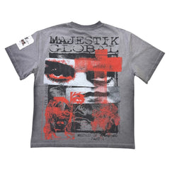 MAJESTIK t-shirt GARMENT DYE DTG PRINTED