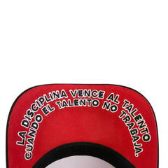 LEGENG HAT 1st Anniversary - Limited Edition Snapback Suede WHITE/RED/BLACK