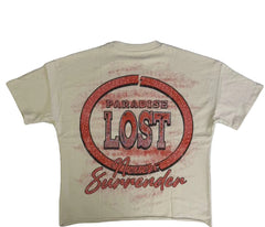PARADISE LOST T-SHIRT BOWL TEE (PL00771) CREAM